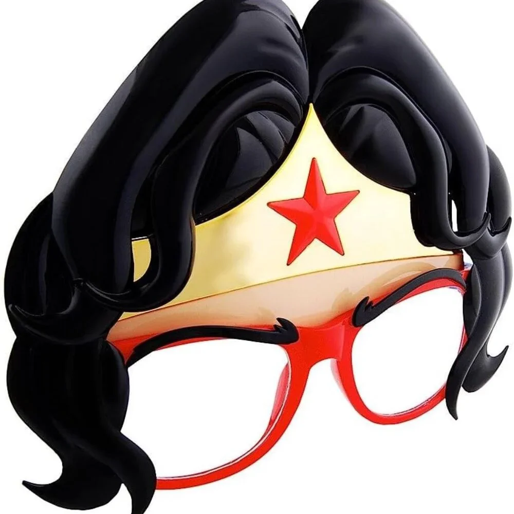 Lightweight Wonder Woman Sunglasses for Children - Perfect Gift from Shark Tank